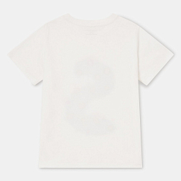 Футболка Floral S Graphic от бренда Stella McCartney kids Молочный
