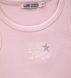 Майка Girl team pink от бренда Original Marines