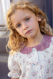 Платье Loredana Cream Flower от бренда C'ERA UNA VOLTA