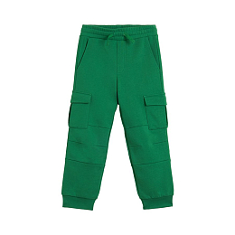 Карго зеленого цвета от бренда Stella McCartney kids