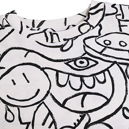 Футболка Rodney Net Doodle от бренда MOLO Белый