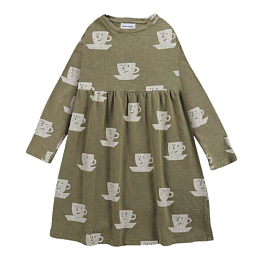 Платье Cup Of Tea All Over midi от бренда Bobo Choses