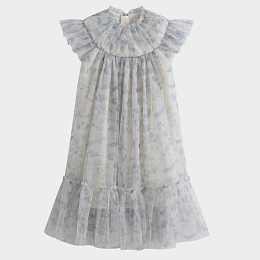 Платье Marisol Blue Flower от бренда C'ERA UNA VOLTA