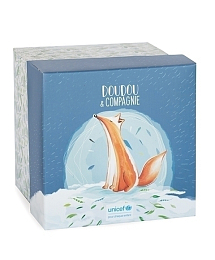 Лисичка с комфортером от бренда Doudou et Compagnie