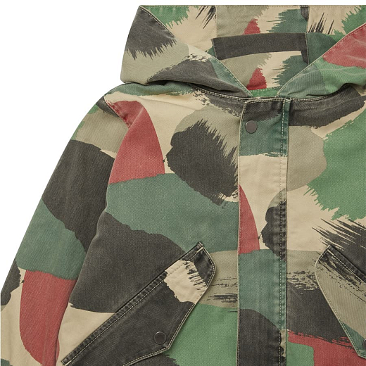 Парка Camouflage Denim от бренда Stella McCartney kids