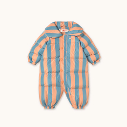 Комбинезон Mini NUDE-BLUE STRIPES от бренда Tinycottons