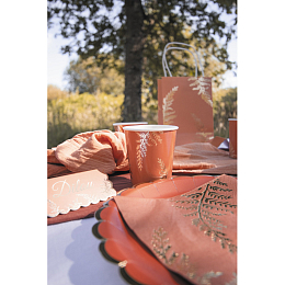 Стаканчики Оранжевое золото 8 шт от бренда Tim & Puce Factory