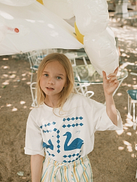 Футболка SWAN от бренда Tinycottons Белый