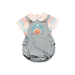 Боди и полукомбинезон из лиоцела от бренда Boboli