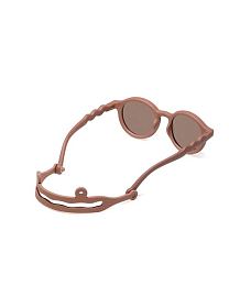 Очки TODDLER Oval Sunglasses-Gelato Summer-Chocolate от бренда Olivio and Co