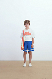 Футболка ORANGE DOGS от бренда Tinycottons Бежевый