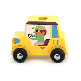 Грузовик с машинками от бренда Vilac