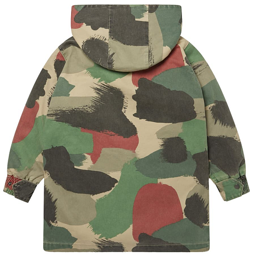 Парка Camouflage Denim от бренда Stella McCartney kids