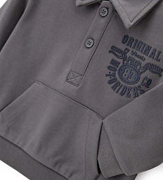 Свитшот-поло с карманом от бренда Original Marines