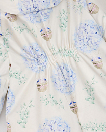 Комбинезон с принтом Гортензий от бренда Anna Leon