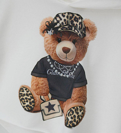 Худи кроп Bear от бренда Original Marines