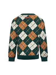 Джемпер Diamonds Green от бренда Trussardi