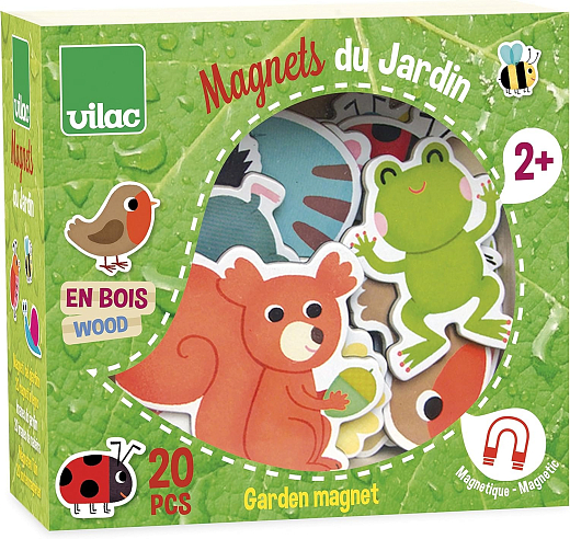 Магниты Сад от бренда Vilac