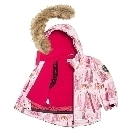 Куртка, манишка и полукомбинезон светло-розовый от бренда Deux par deux