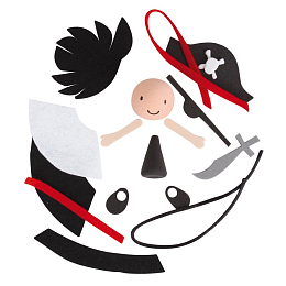 Набор для творчества Пират от бренда Apli Kids