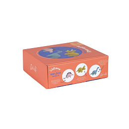 Мягкие игрушки Динозавры в подарочной коробке от бренда Olli Ella