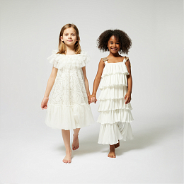 Сарафан Gold-White от бренда Billieblush