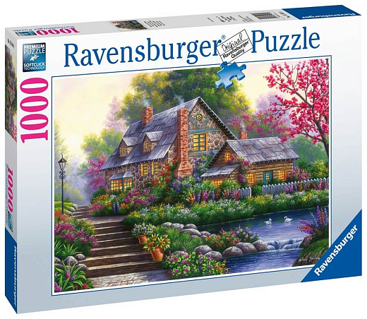 Пазл «Романтический домик», 1000 эл. от бренда Ravensburger