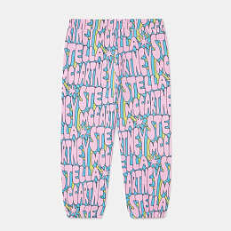 Джоггеры Blue Stella Print от бренда Stella McCartney kids