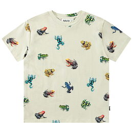 Футболка Roxo Vibrant Frogs от бренда MOLO Молочный