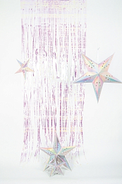 Декоративный занавес Радужная пастель от бренда Tim & Puce Factory