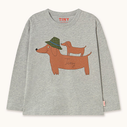 Лонгслив TWO DOGS от бренда Tinycottons