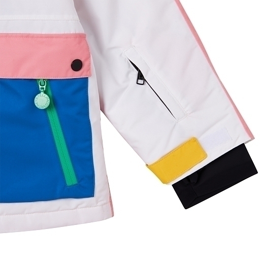 Куртка COLORBLOCK с цветными деталями от бренда Stella McCartney kids