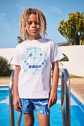 Футболка Rame Tile Happy от бренда MOLO Белый