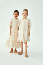 Платье Deborah Cream Flower от бренда C'ERA UNA VOLTA