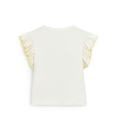 Футболка Leopard от бренда Original Marines Молочный