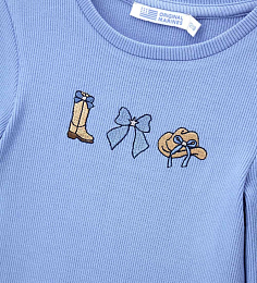 Лонгслив Cowboy attributes от бренда Original Marines