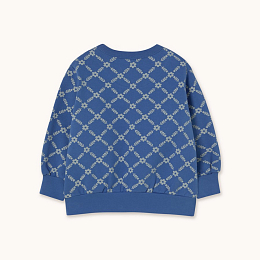 Свитшот FLOWER GRID от бренда Tinycottons