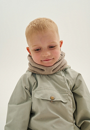 Снуд Crot merino fleece tan beige от бренда Peppihat