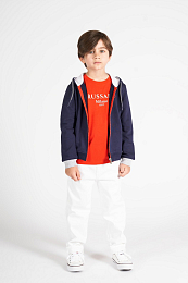 Футболка красная Milano 1911 от бренда Trussardi Красный