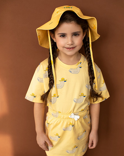Футболка DUCKS от бренда Tinycottons Желтый