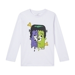 Лонгслив Frankenstein Graphic от бренда Stella McCartney kids