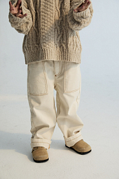 Джинсы TNS Denim Baggy Pant Ecru от бренда The New Society