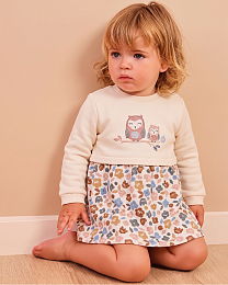 Платье Owl & Flowers от бренда Boboli