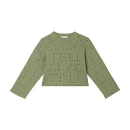 Джемпер зеленого цвета от бренда Stella McCartney kids