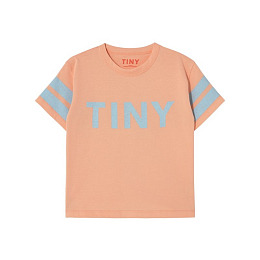 Футболка Orange-Blue от бренда Tinycottons Оранжевый