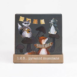 Кубики со счетом "Музыканты" от бренда Egmont Toys