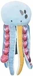 Мягкая игрушка Разноцветная медуза XL,80 см от бренда Histoire d'Ours