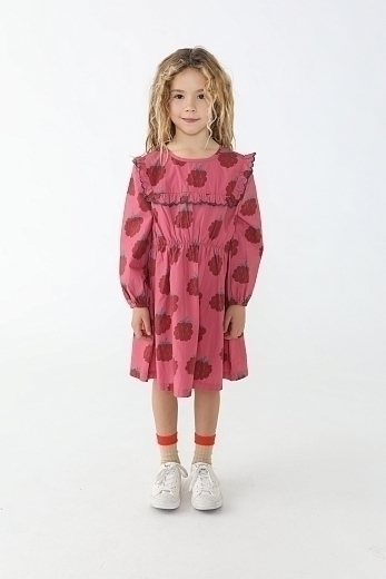 Платье RASPBERRIES PINK от бренда Tinycottons