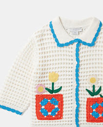 Кардиган Floral Applique от бренда Stella McCartney kids