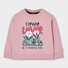 Cвитшот floral print и легинсы от бренда Boboli